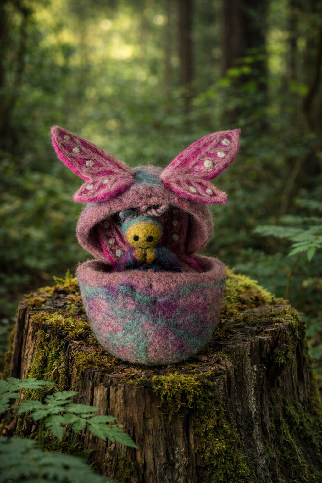 Rainbow faery egg