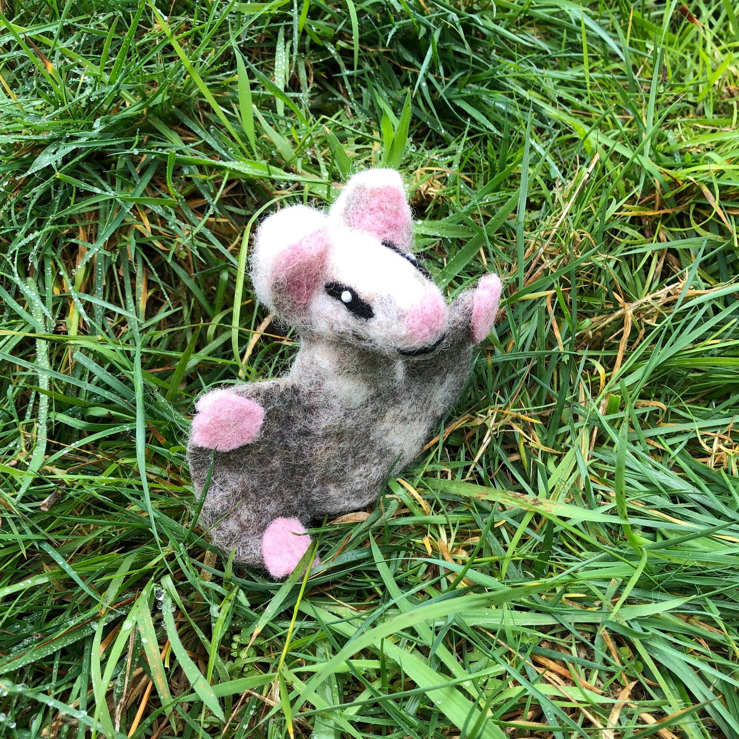 Sugar glider finger puppet