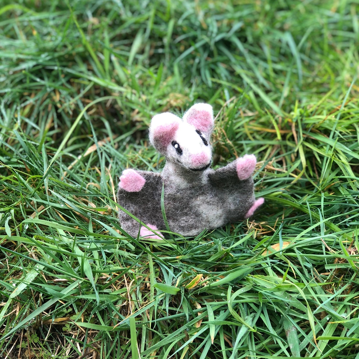 Sugar glider finger puppet