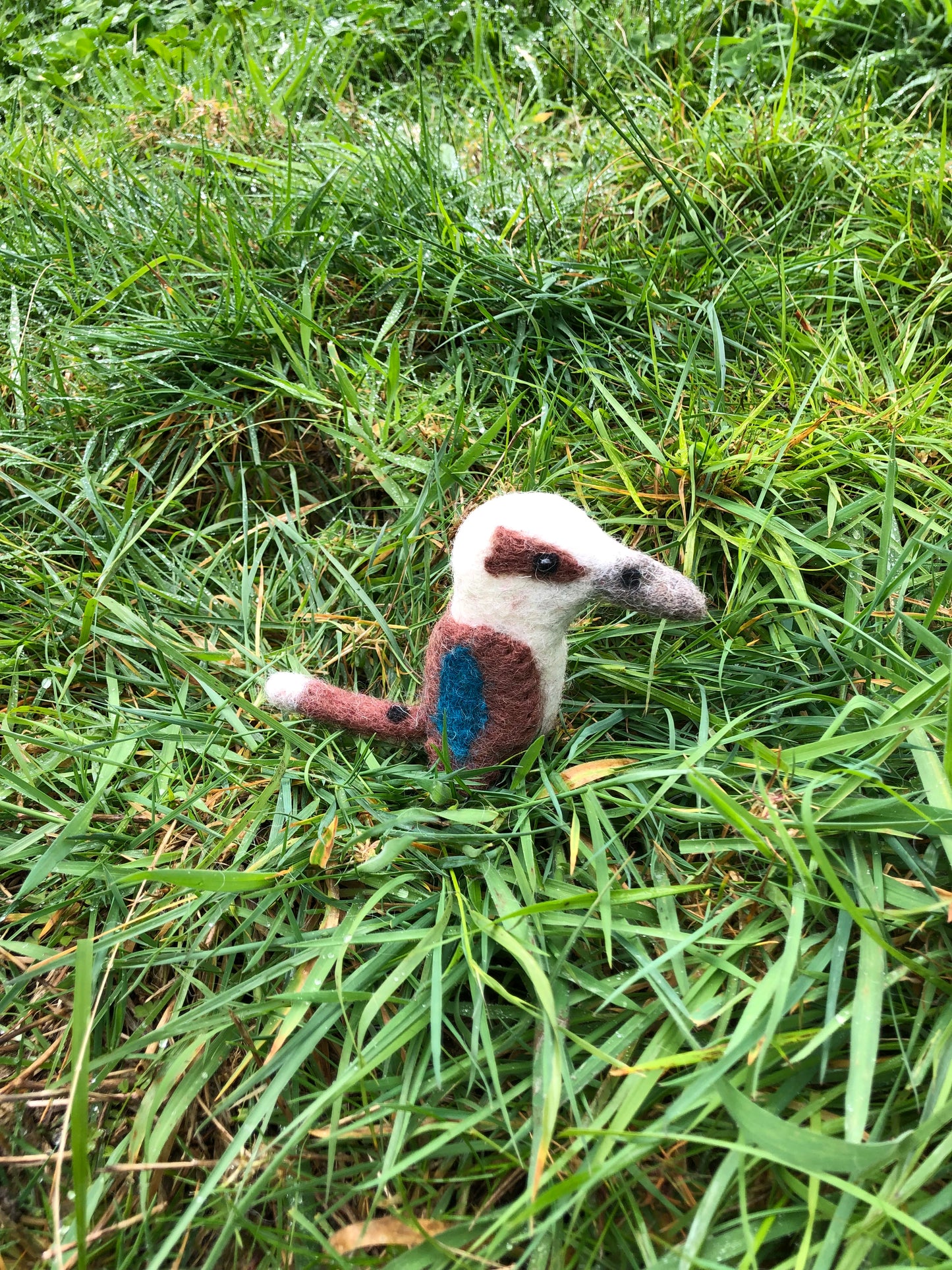 Kookaburra finger puppet