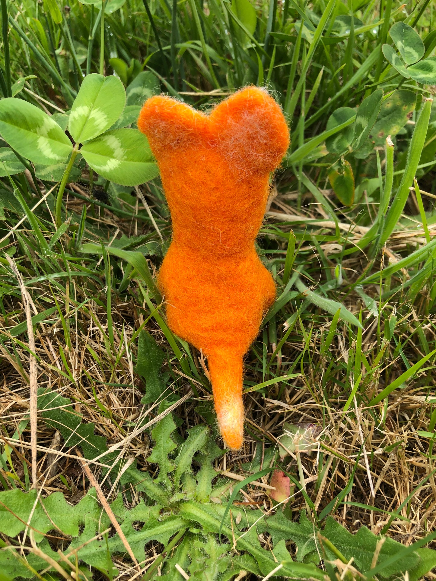 Fox finger puppet