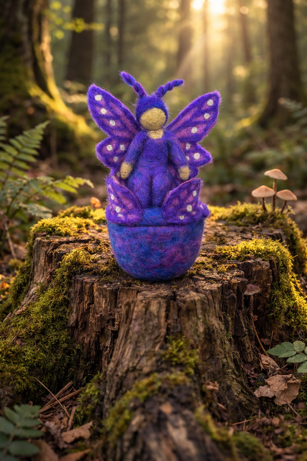 Purple faery egg
