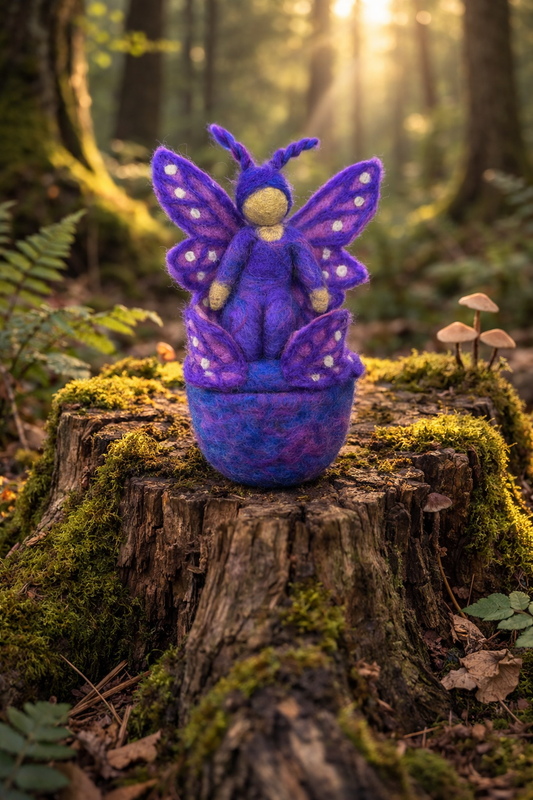 Purple faery egg