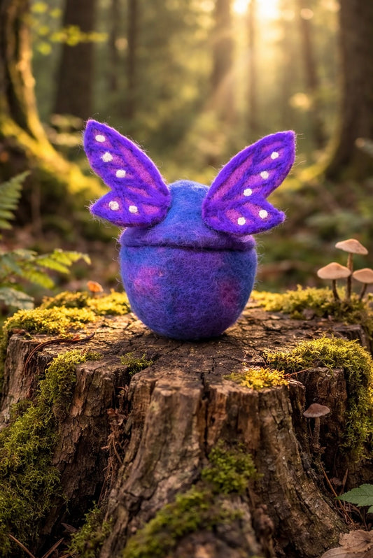 Purple faery egg