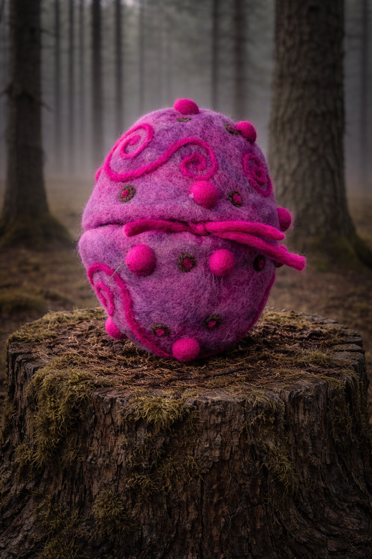 Pink dragon egg