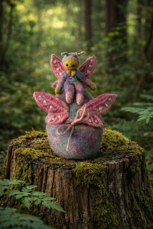 Rainbow faery egg