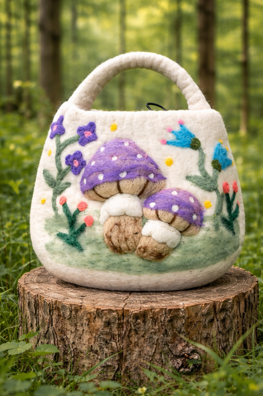 Whimsycap woodland bag
