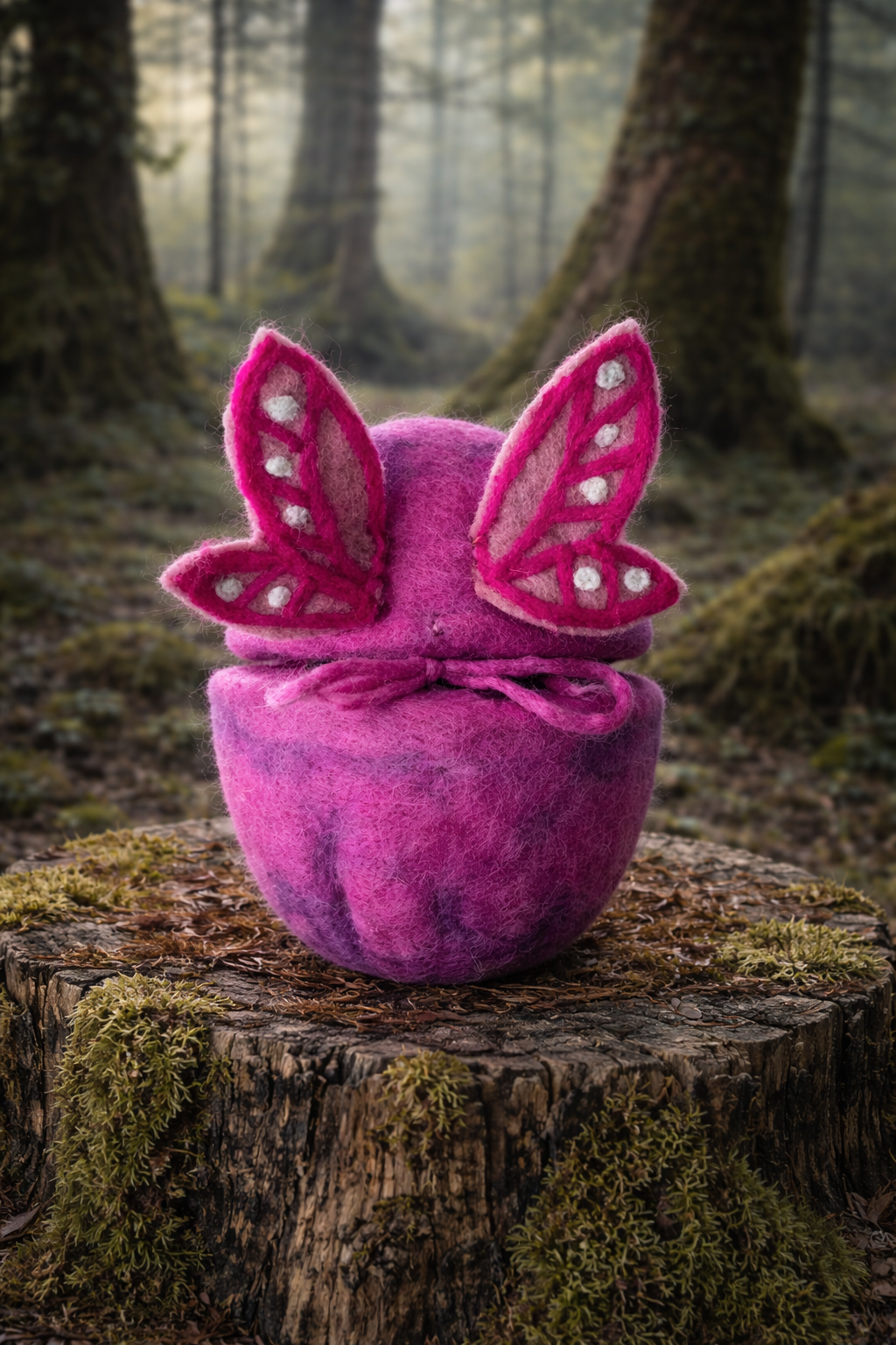 Pink faery egg