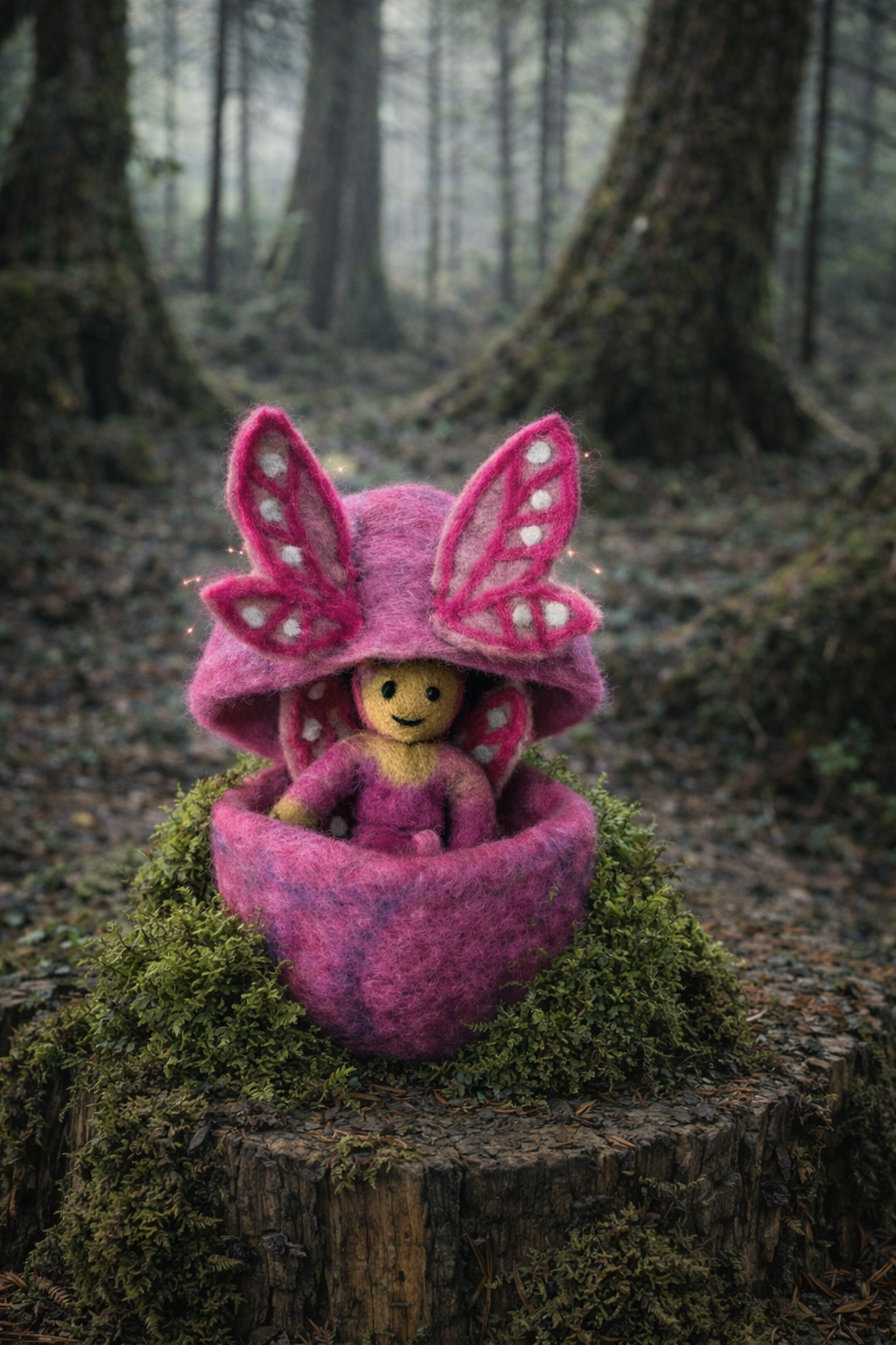 Pink faery egg