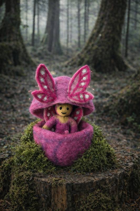 Pink faery egg