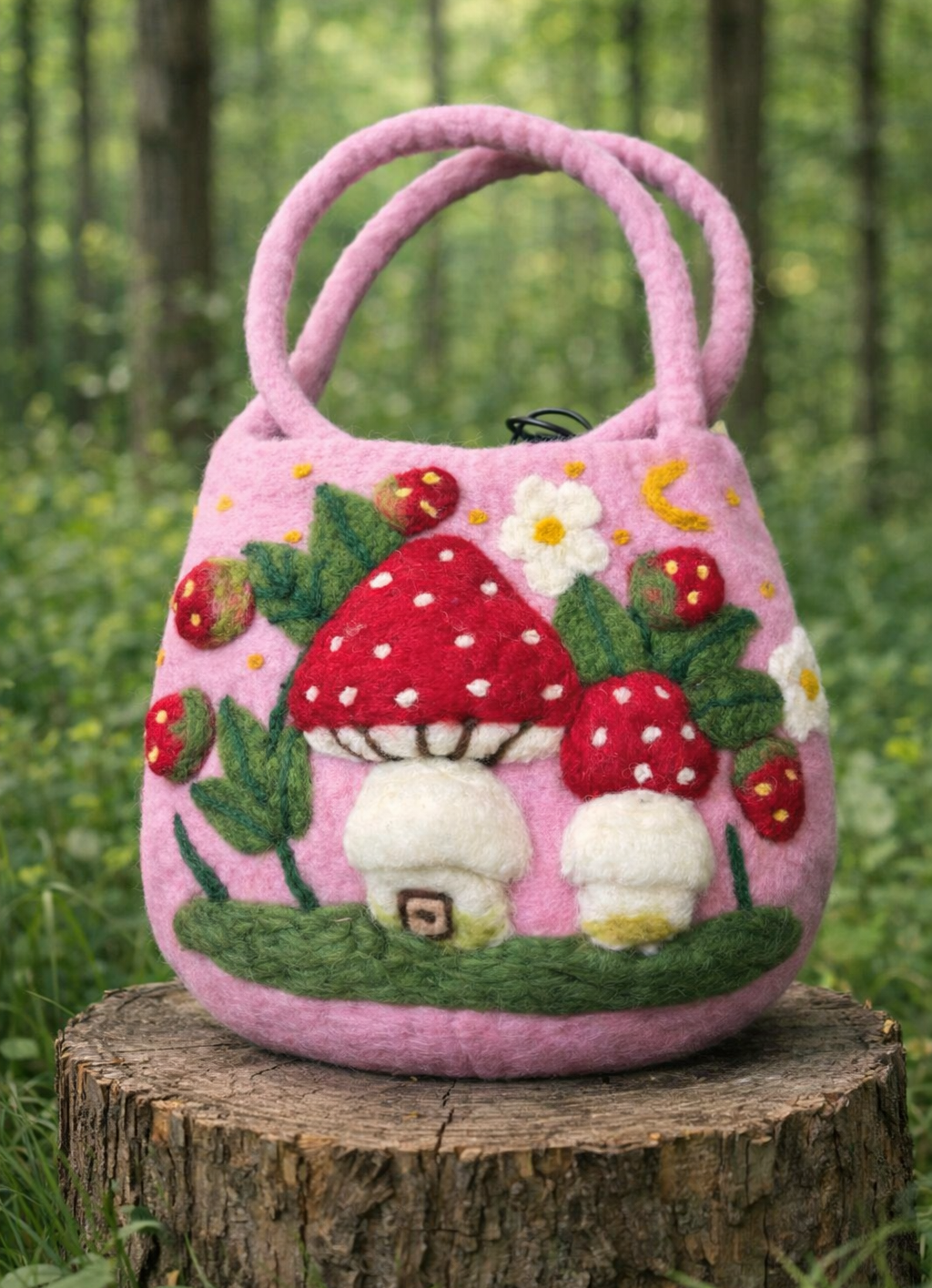 Strawberry Toadstool bag