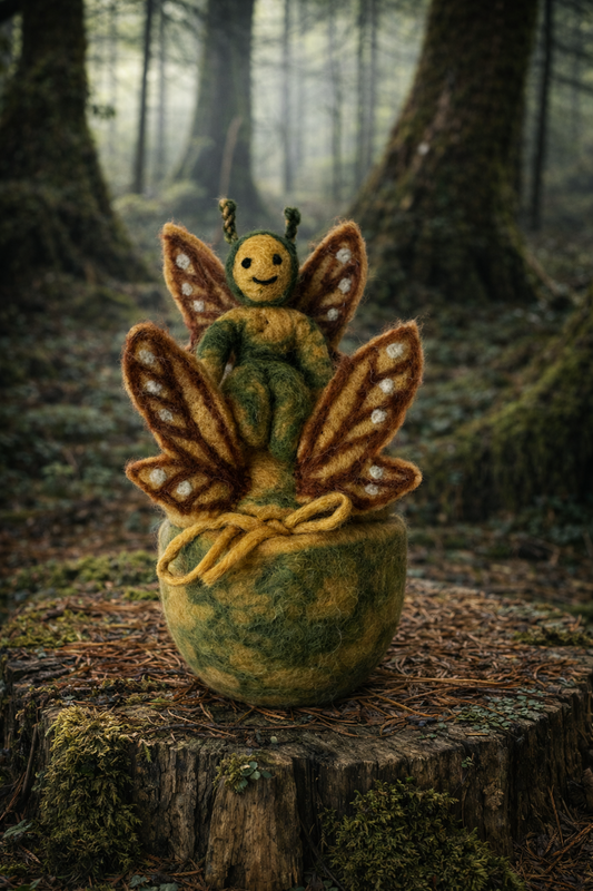Mossy faery egg