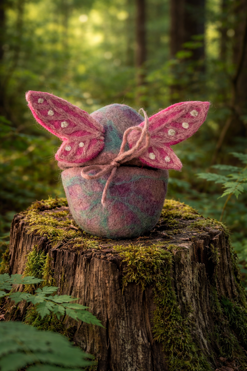 Rainbow faery egg