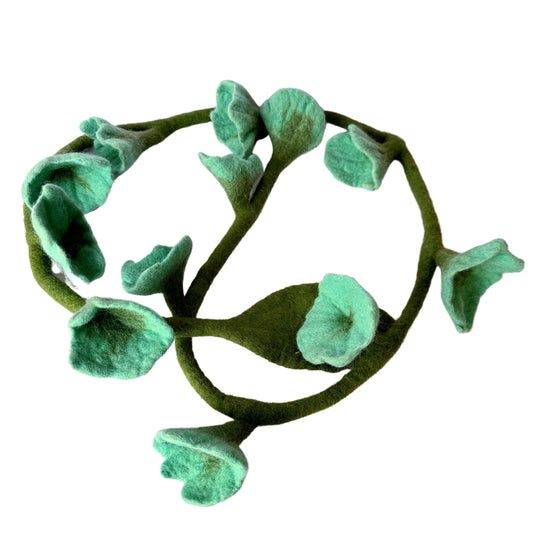 Secret garden garland-turquoise