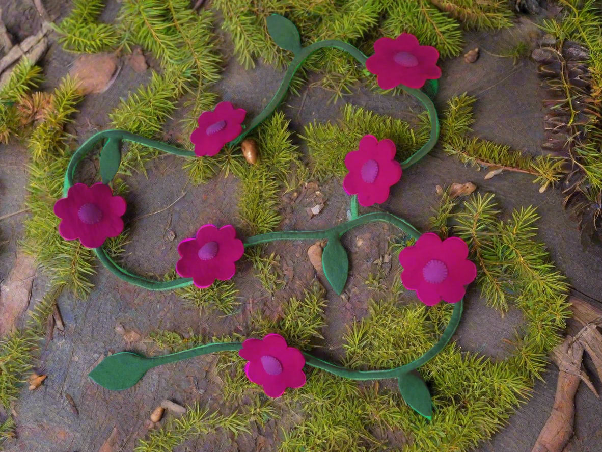 Daisy garland-pink