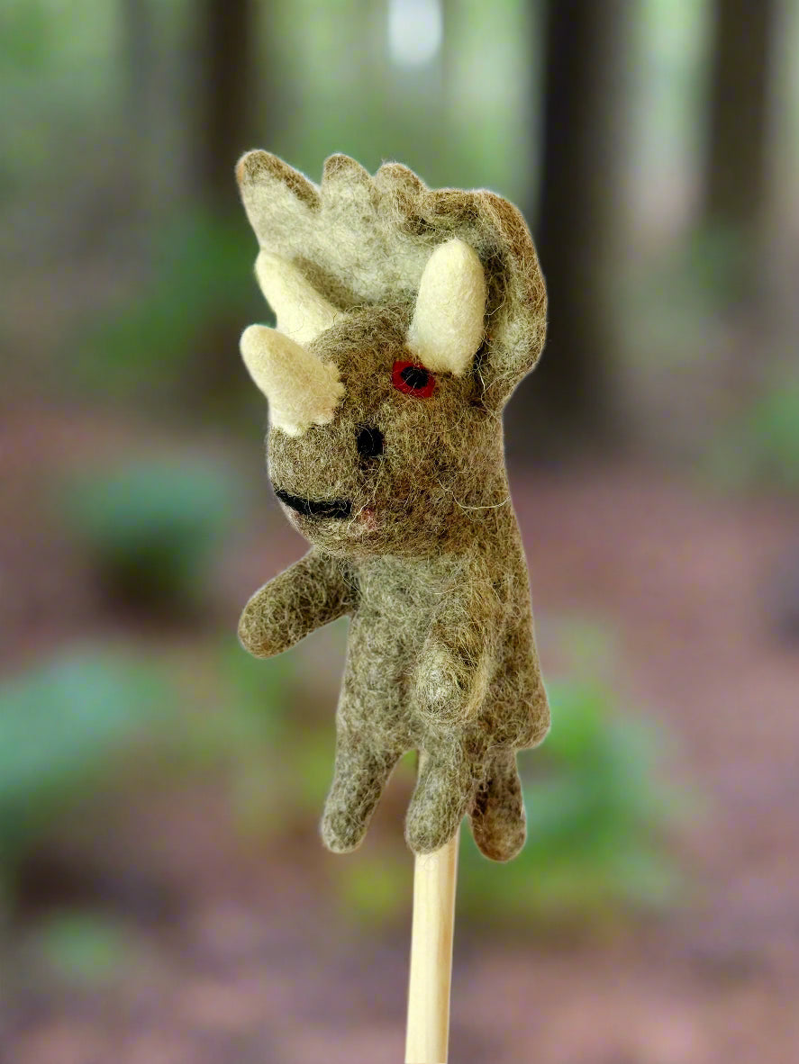 Tri Dino 3d fingerpuppet