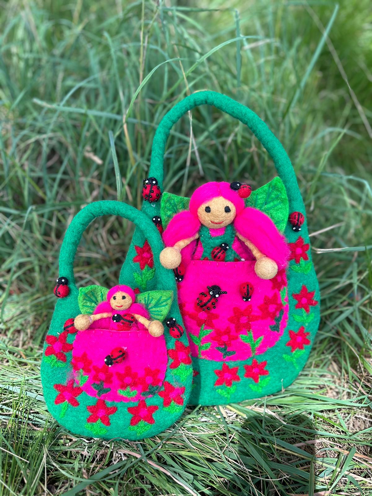 Ladybug Faery bag-large