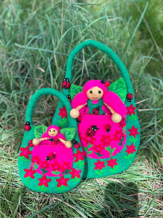 Ladybug Faery bag-large