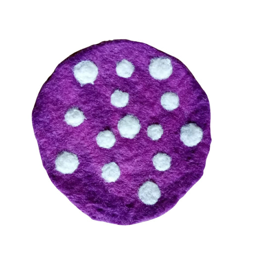 Mini shroom mat-purple