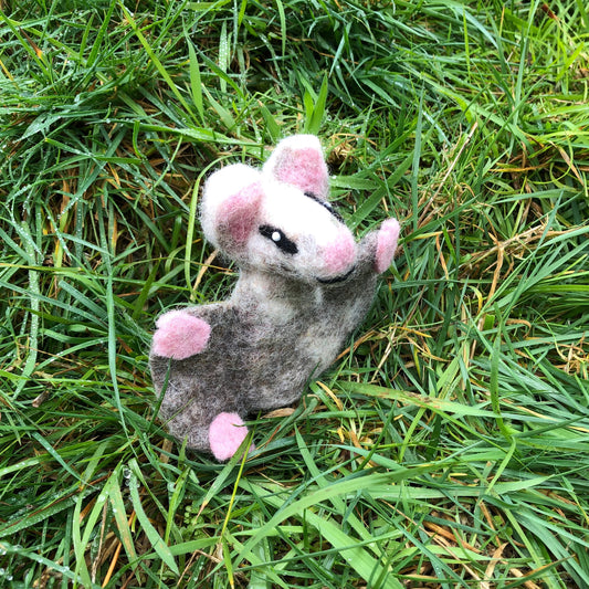 Sugar glider finger puppet