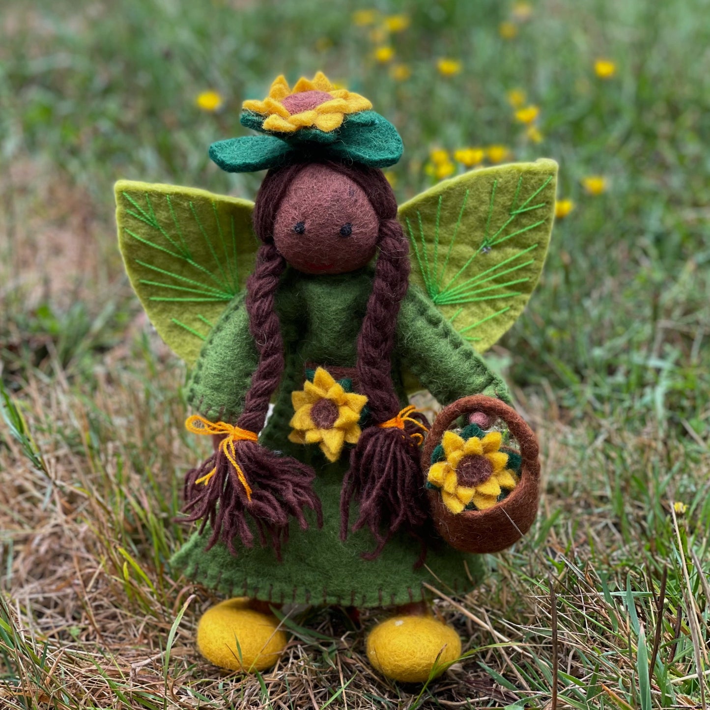 Goldie the sunflower forest faery