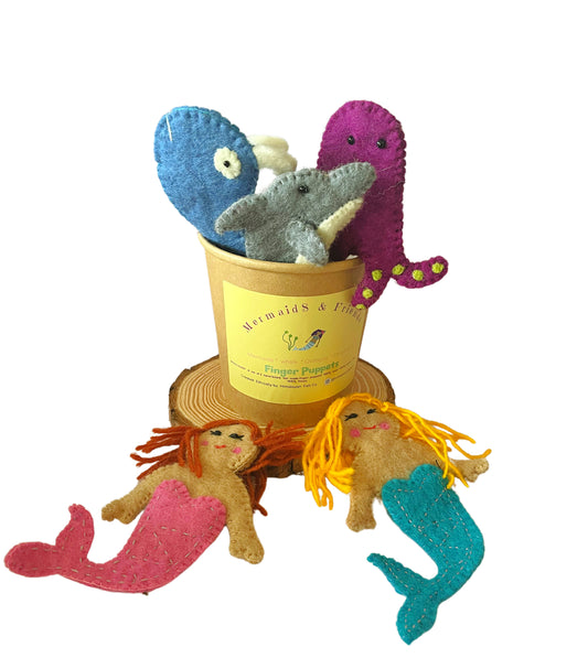 Mermaid and friends