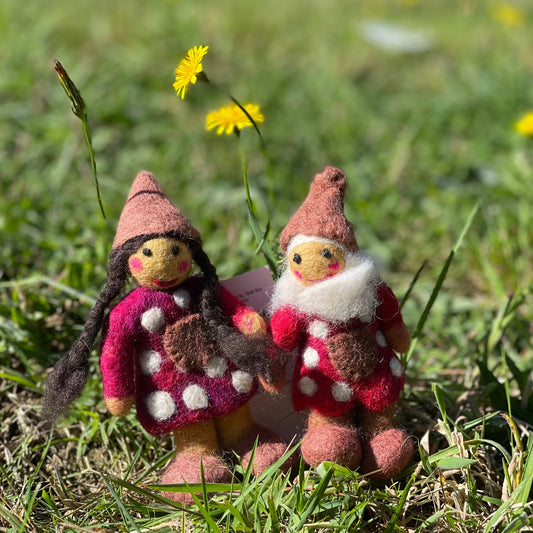 Gnome couple-red