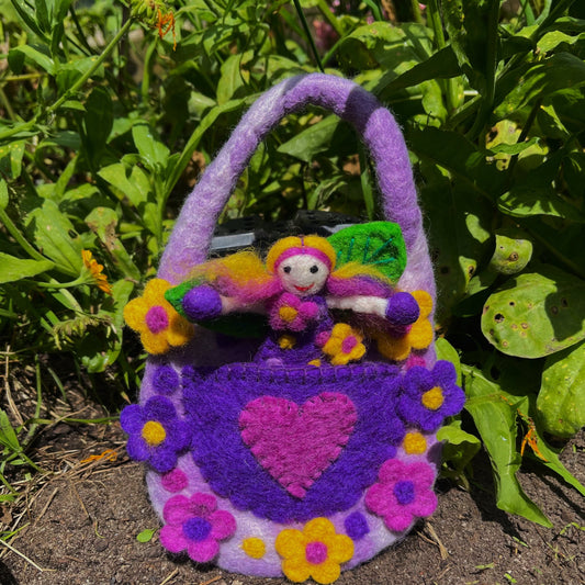 Wonder faery bag-purple small