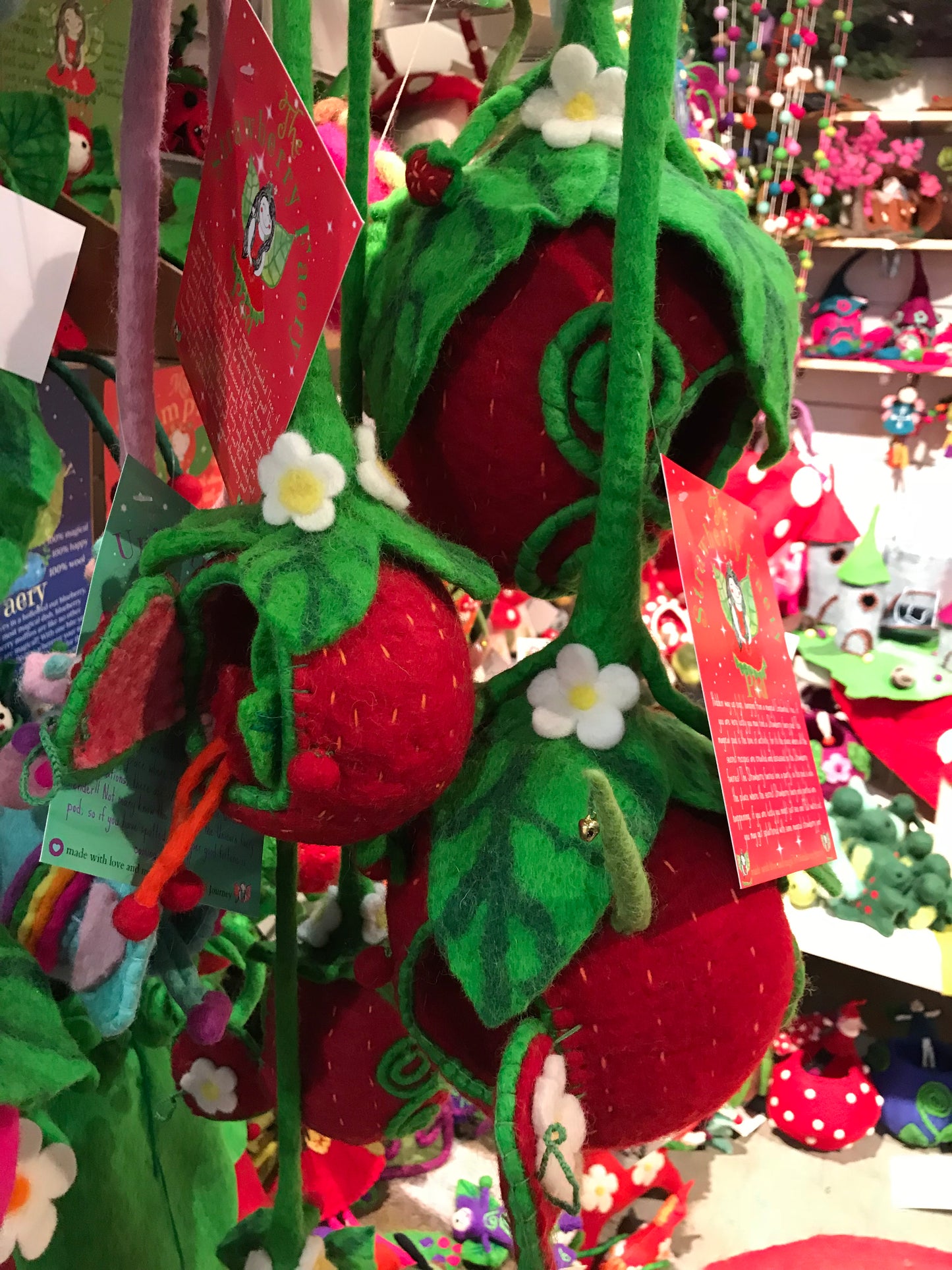 Strawberry pod with faery small
