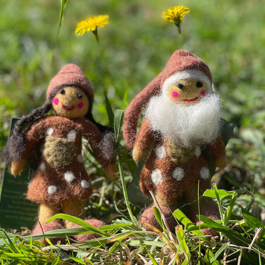 Gnome couple-earth