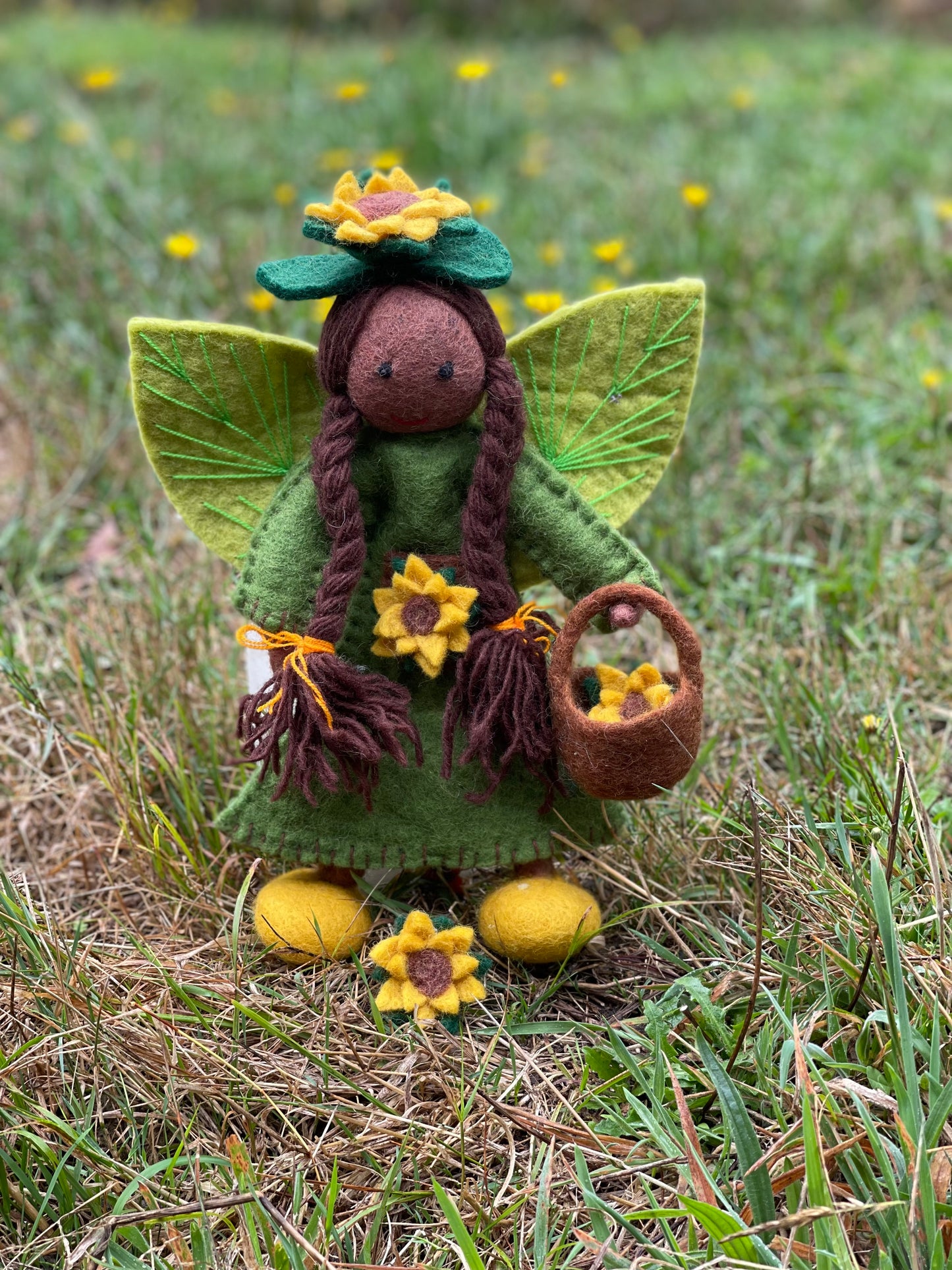 Goldie the sunflower forest faery